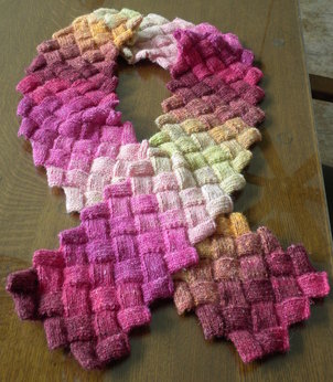 Entrelac Scarf